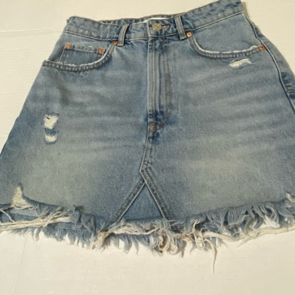 Zara Blue Jean Shorts